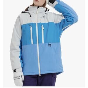 Bgx Womens Waterproof Ski Jacket Warm Winter Snow Coat Windbreaker XXL